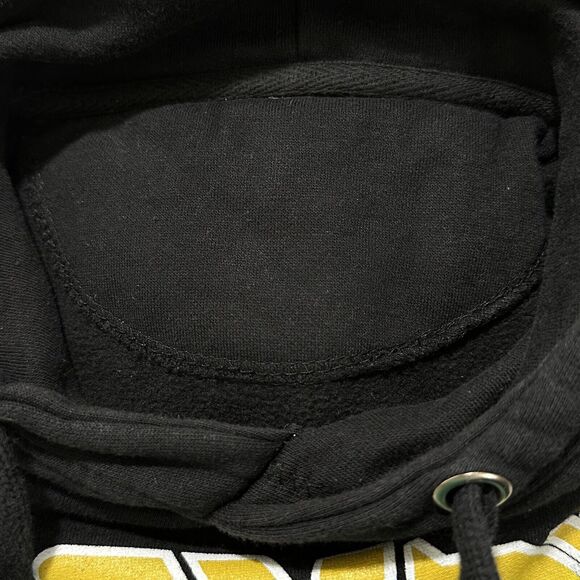 Universal Studios Mens Small Back To The Future Black Pullover Hoodie Sweatshirt - Picture 14 of 14